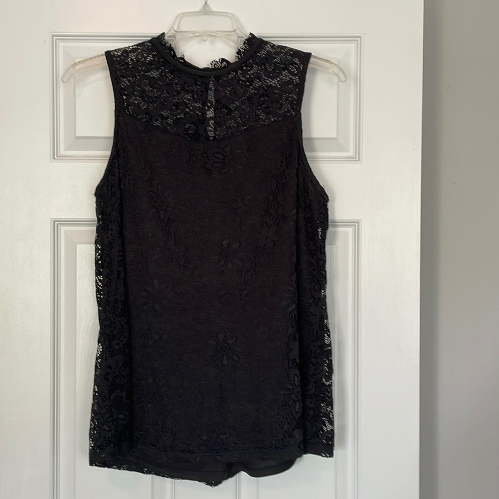 Beautiful black lace top